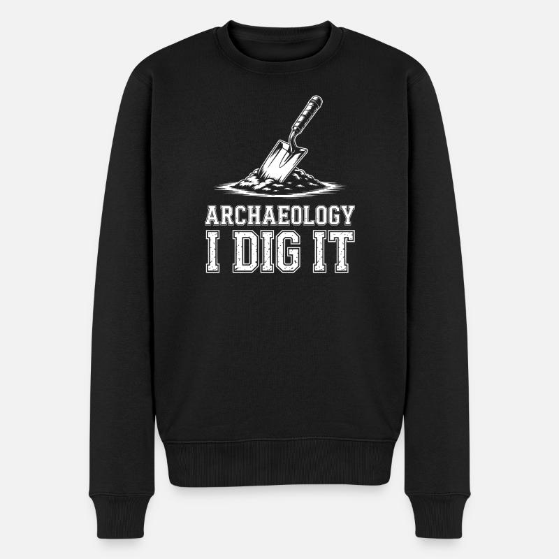 Archéologie Je le creuse Tee - Pull Premium bio Homme - noir
