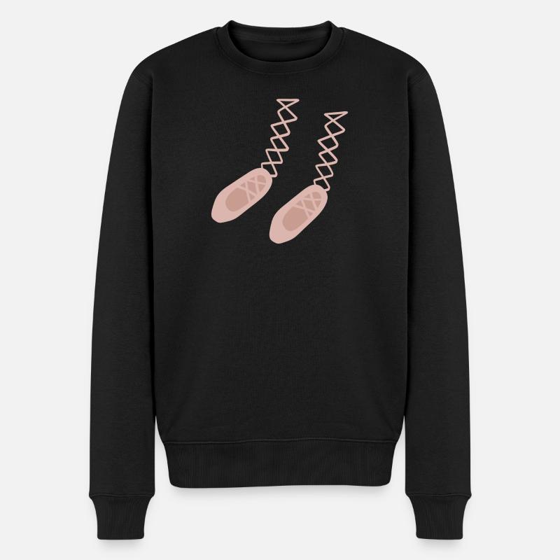 Pantoufles de ballet - Pull Premium bio Homme - noir