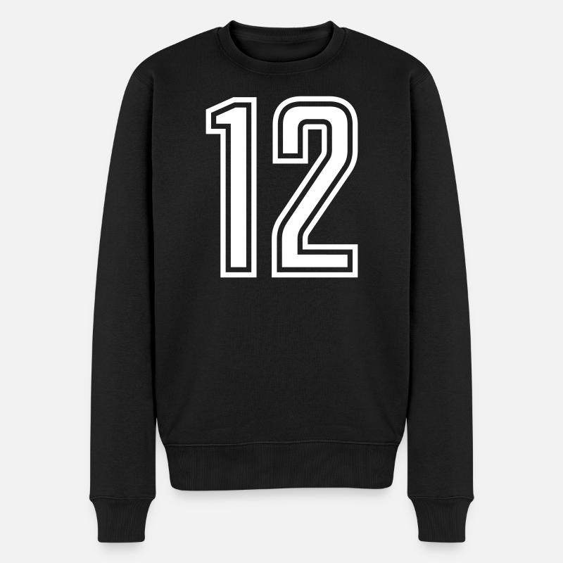 12 - Pull Premium bio Homme - noir