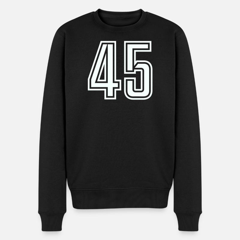 45 - Pull Premium bio Homme - noir