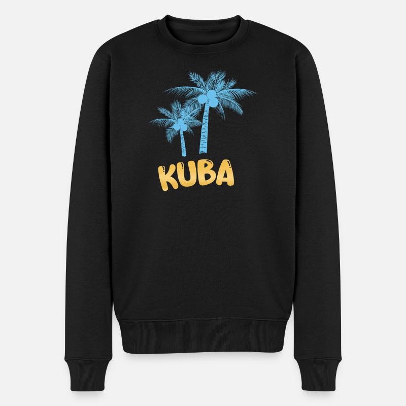 Cadeau pour Cuba - Pull Premium bio Homme - noir