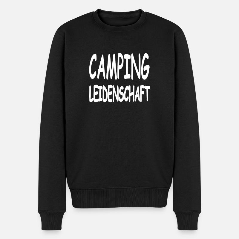 Camping - Pull Premium bio Homme - noir
