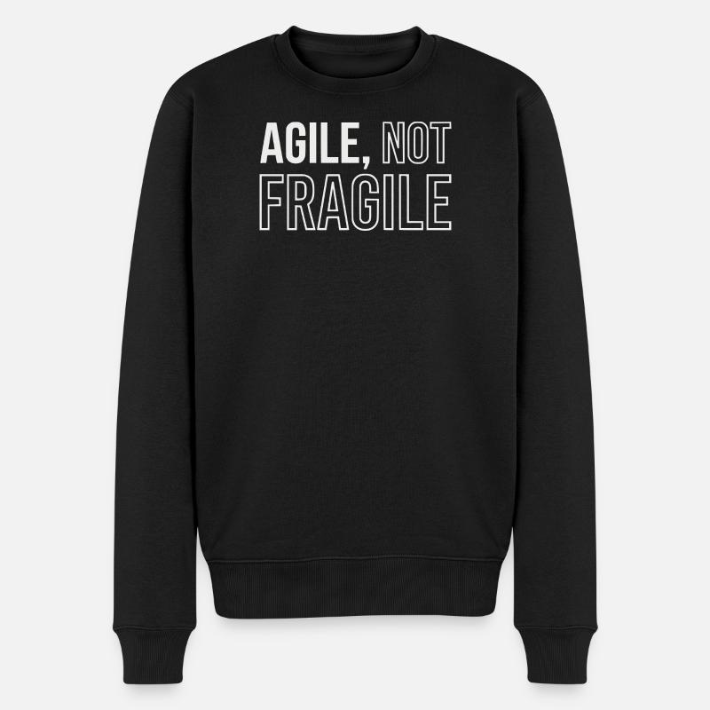 Agile Development, Scrum Coach Hoodie - Männer Premium Bio Pullover - Schwarz