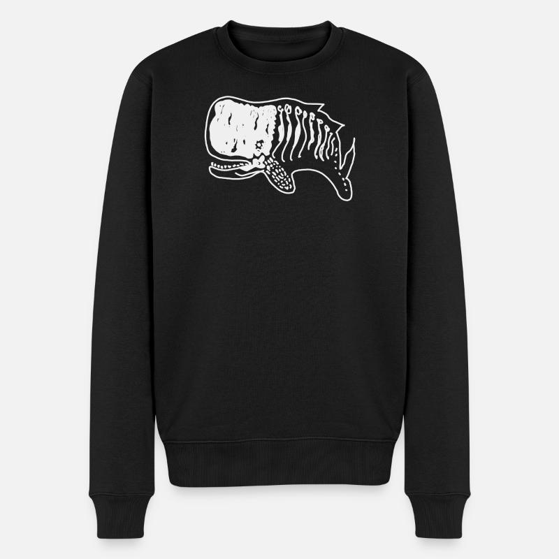 Baleine - Pull Premium bio Homme - noir