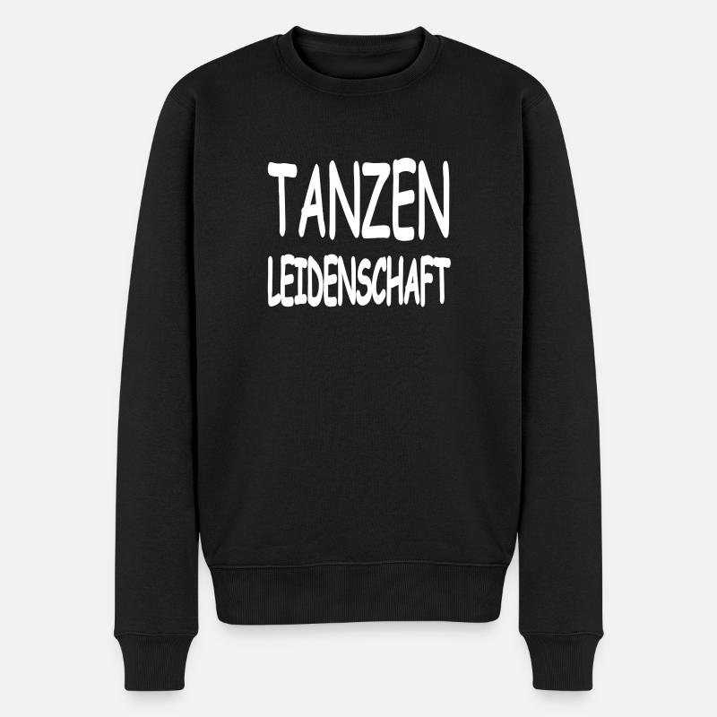 Tanzen - Männer Premium Bio Pullover - Schwarz