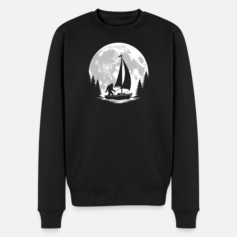 Voile de Bigfoot - Pull Premium bio Homme - noir