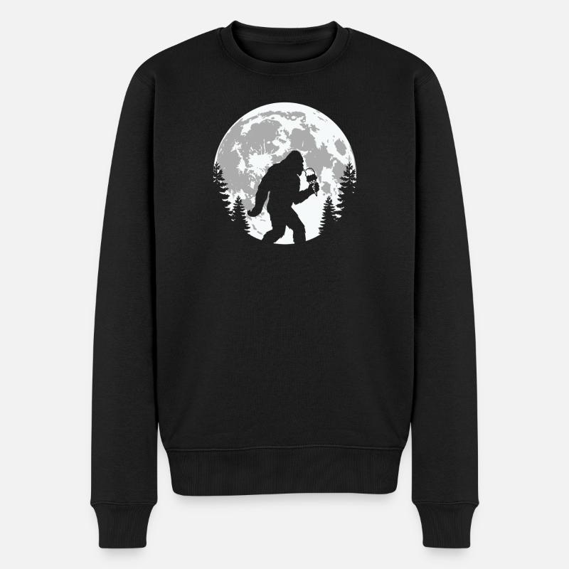 Bigfoot Glace Lune - Pull Premium bio Homme - noir
