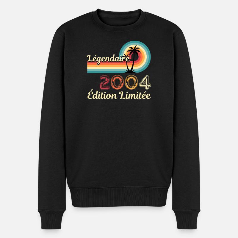 Légendaire 2004, édition limitée - Pull Premium bio Homme - noir