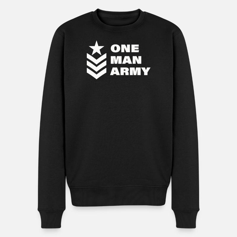 Un homme - Pull Premium bio Homme - noir