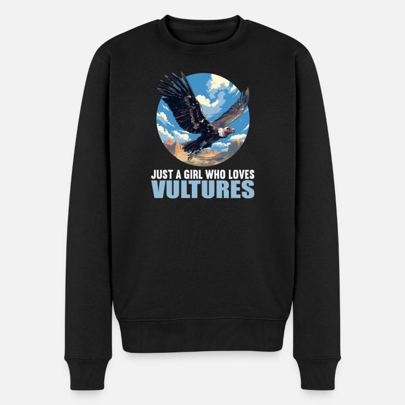 Vautour - Pull Premium bio Homme - noir