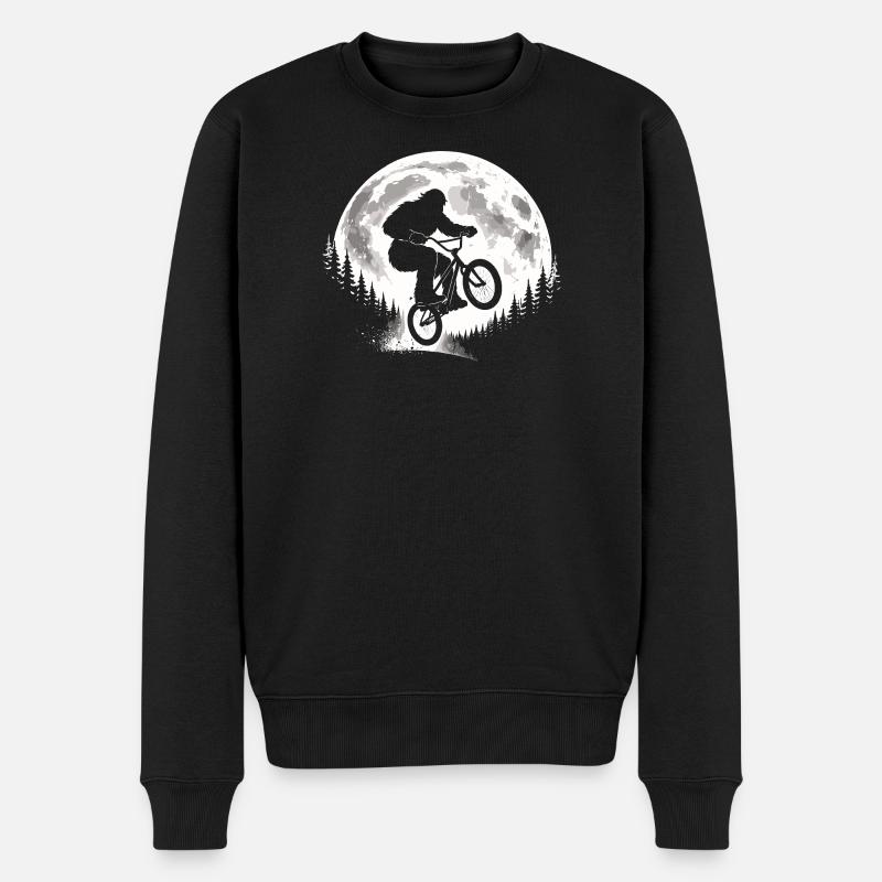 Saut BMX Bigfoot - Pull Premium bio Homme - noir