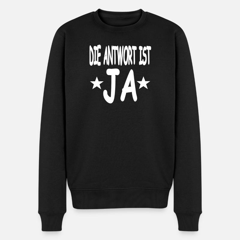 ja - Pull Premium bio Homme - noir