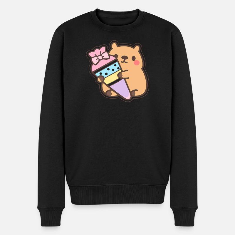Enfant de l’école Capybara – 1ère année - Pull Premium bio Homme - noir