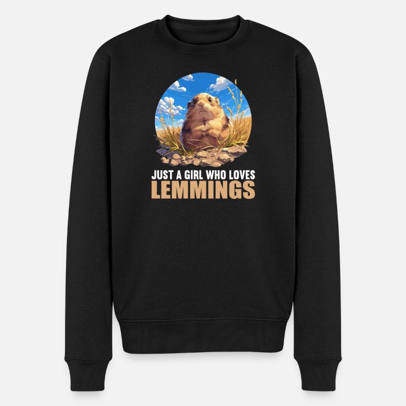 Lemmings Lemming - Pull Premium bio Homme - noir