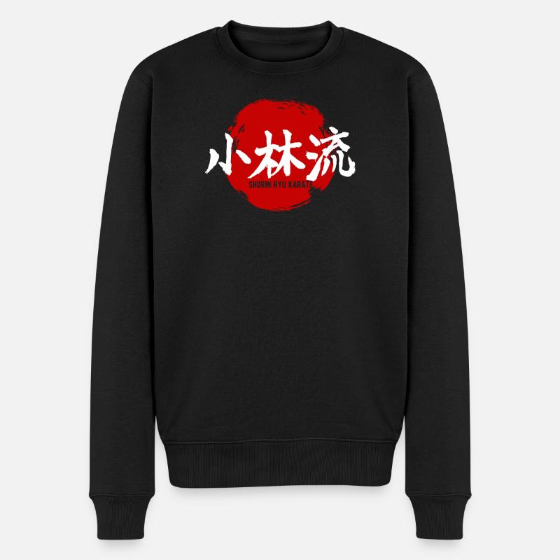 Karate Shorin Ryu Arts Martiaux - Pull Premium bio Homme - noir