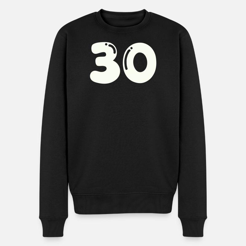 30 - Pull Premium bio Homme - noir