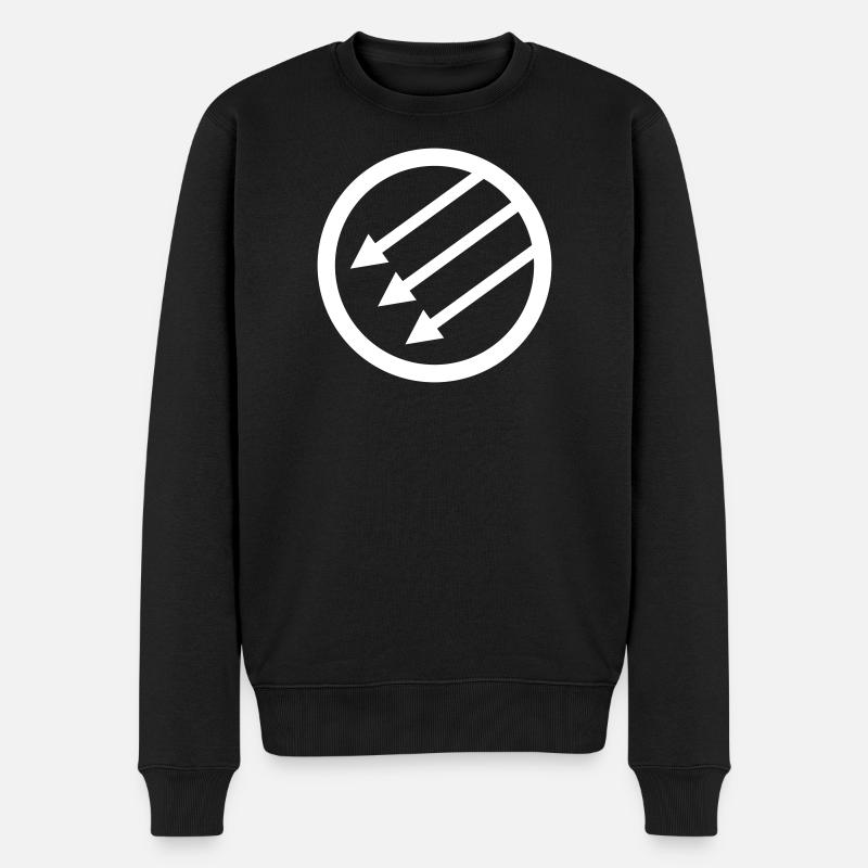 Iron Front / Eiserne Front / Järnfronten - Men's Premium Organic Jumper - black