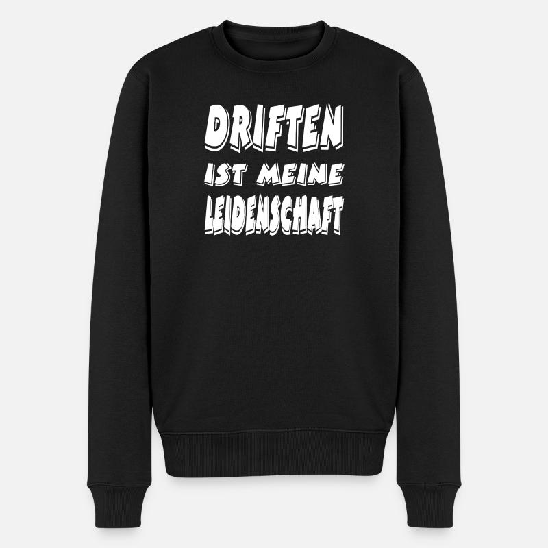 dériver - Pull Premium bio Homme - noir