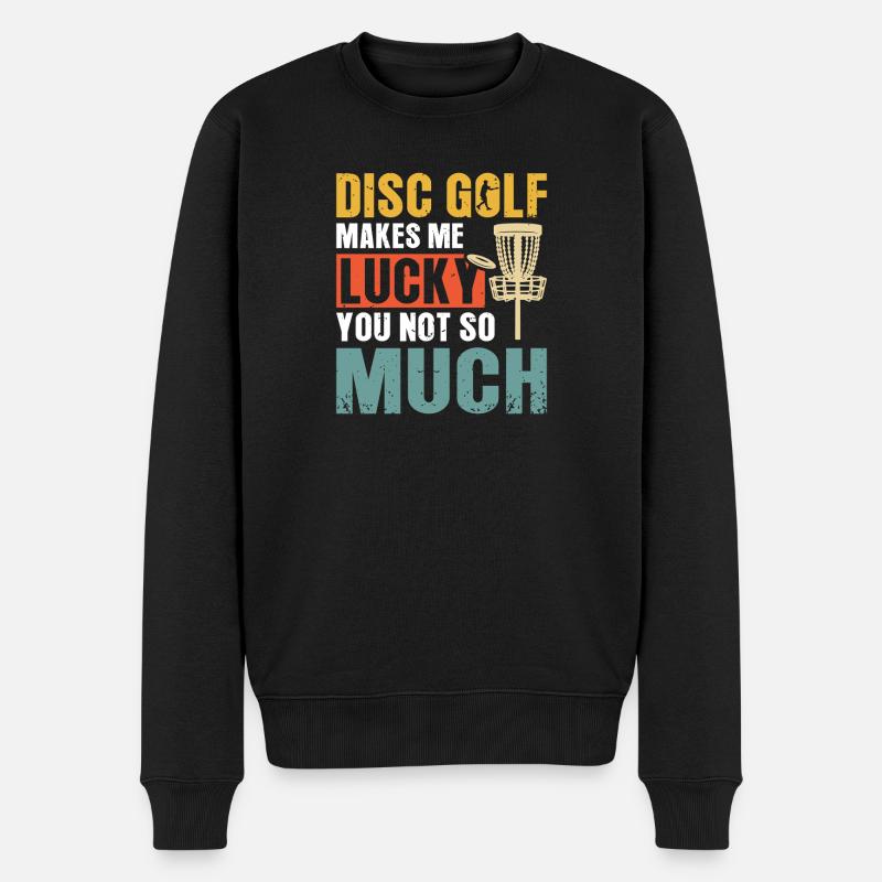 Cadeaux de disc golf Disc Golf - Pull Premium bio Homme - noir