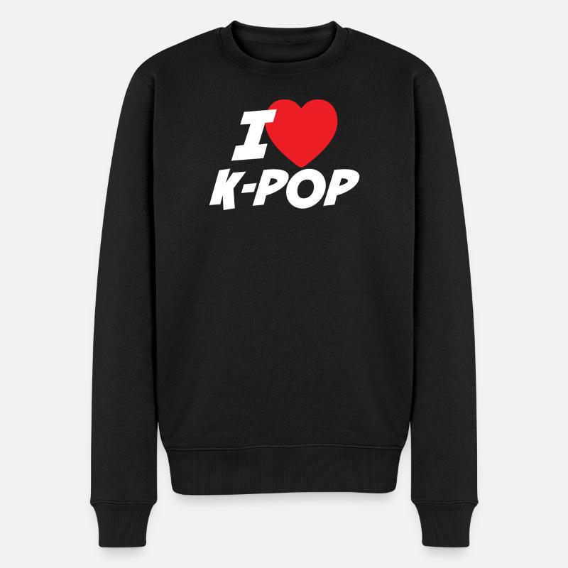 J’adore la K-pop - Pull Premium bio Homme - noir