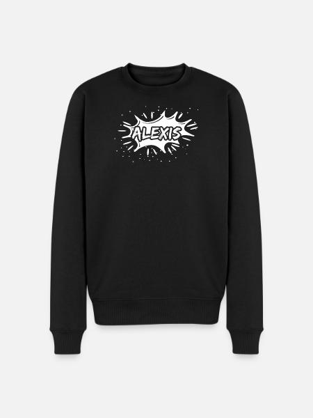 Gift Alexis - Men's Premium Organic Jumper - black