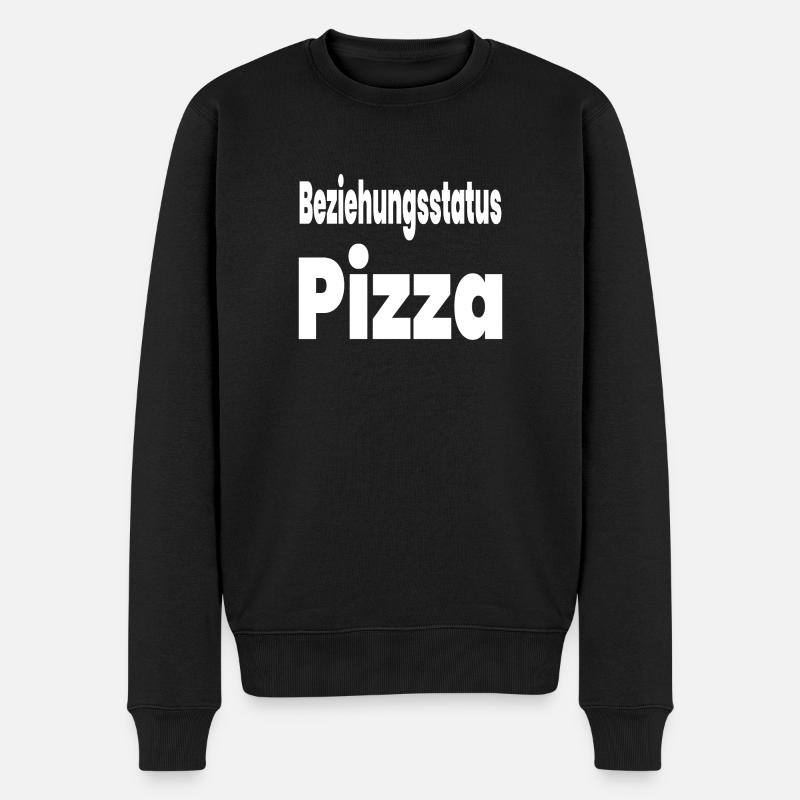 Pizza - Pull Premium bio Homme - noir