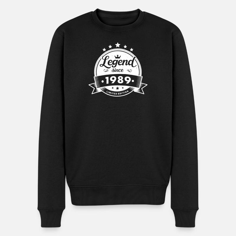 Légende depuis 1989 - Pull Premium bio Homme - noir