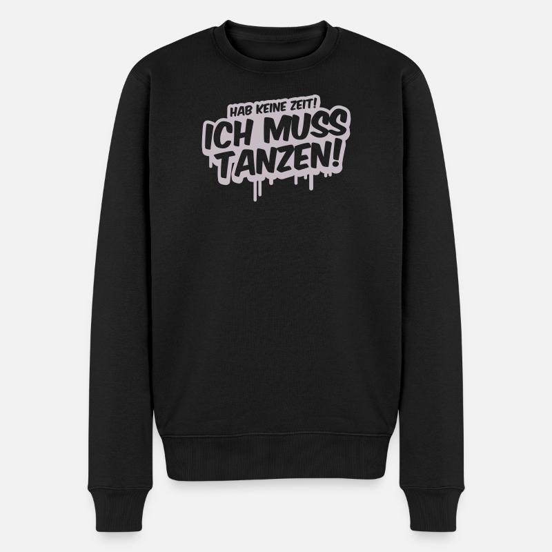 Je dois danser le graffiti - Pull Premium bio Homme - noir
