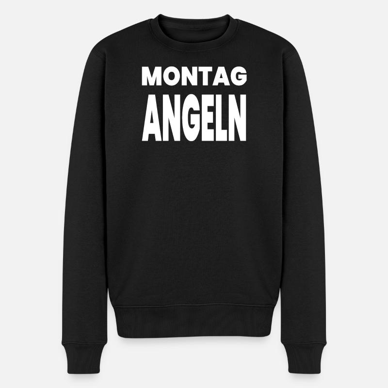 Pêche - Pull Premium bio Homme - noir