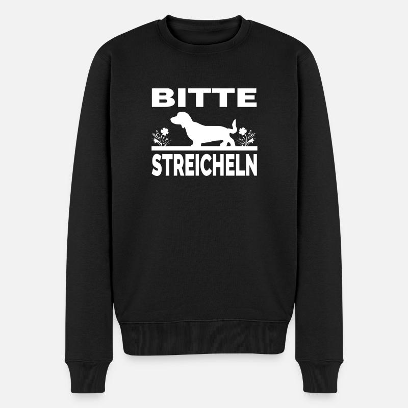 Teckel - Pull Premium bio Homme - noir