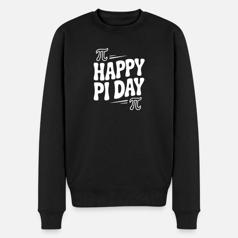 Bonne journée Pi - Pull Premium bio Homme - noir