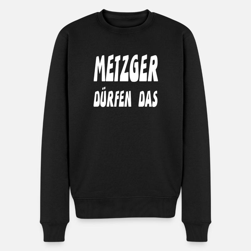 Boucher - Pull Premium bio Homme - noir