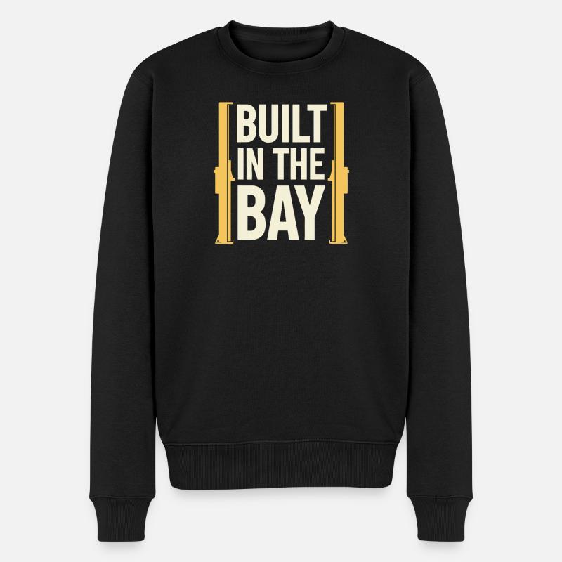 Mechanic apprentice Mechanic workshop apprentice - Men's Premium Organic Jumper - black