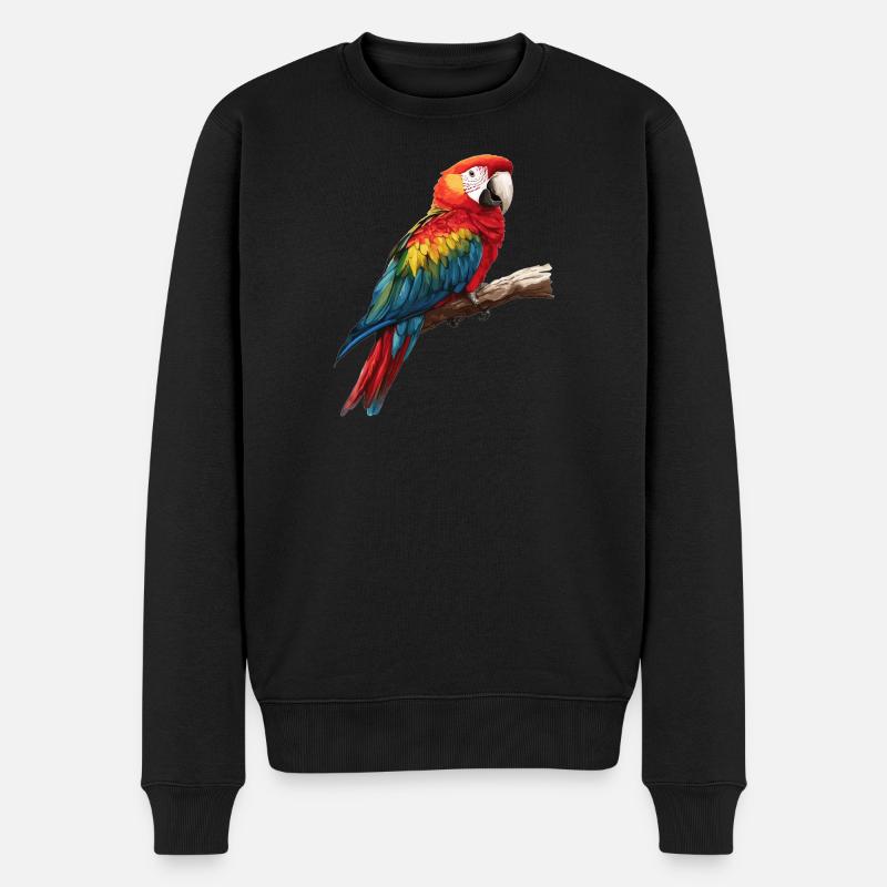 Aras Ara - Männer Premium Bio Pullover - Schwarz