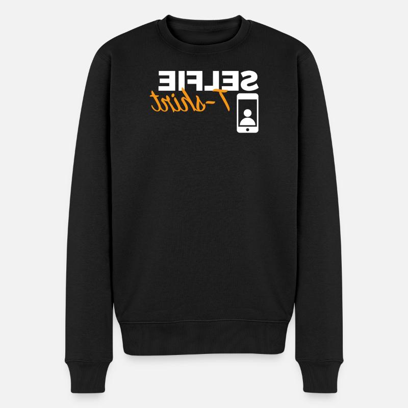 Selfie T-shirt - Pull Premium bio Homme - noir