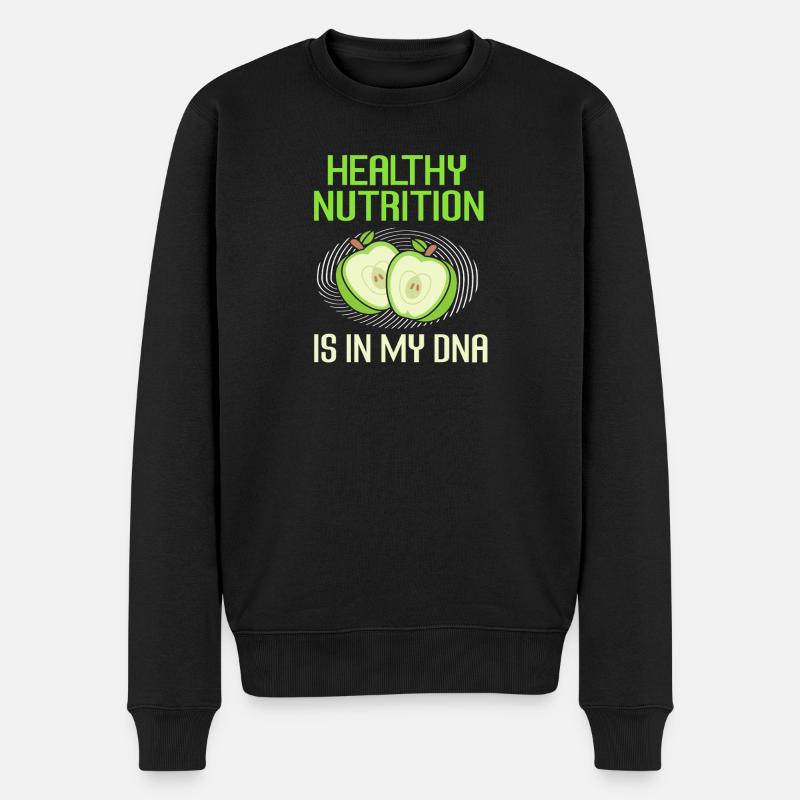 Diätassistent Diät - Männer Premium Bio Pullover - Schwarz