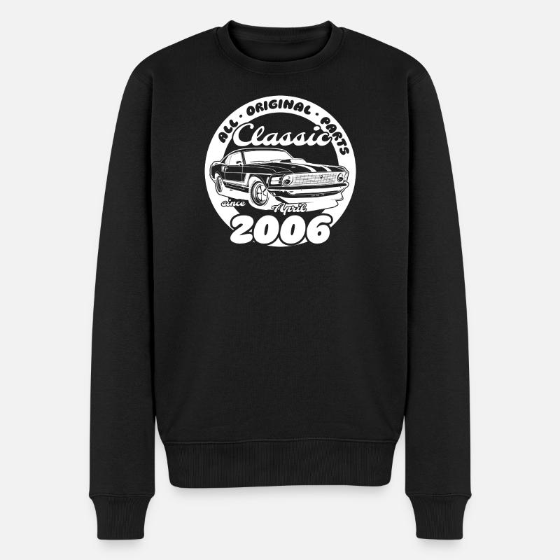 20e anniversaire - Classic Musclecar 04/2006 - Pull Premium bio Homme - noir