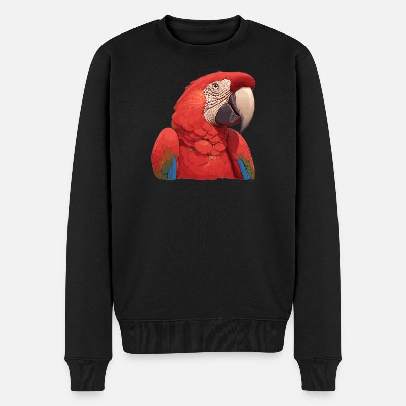 Aras Ara - Männer Premium Bio Pullover - Schwarz