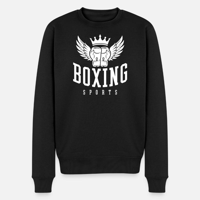 Boxing Sport Boxen - Pull Premium bio Homme - noir