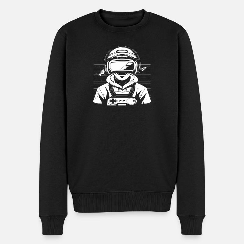 Gaming Boy Graphics - Pull Premium bio Homme - noir