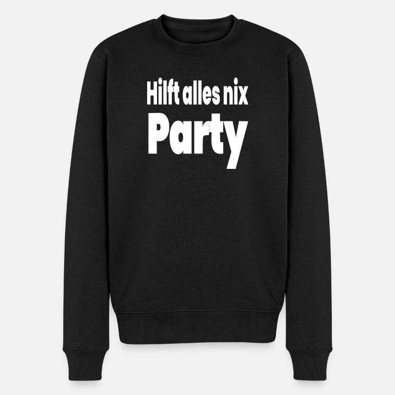 Parti - Pull Premium bio Homme - noir