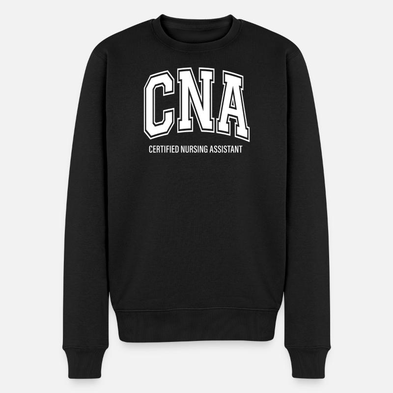 Assistante infirmière certifiée CNA - Pull Premium bio Homme - noir