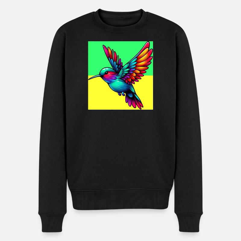 colibri - Pull Premium bio Homme - noir