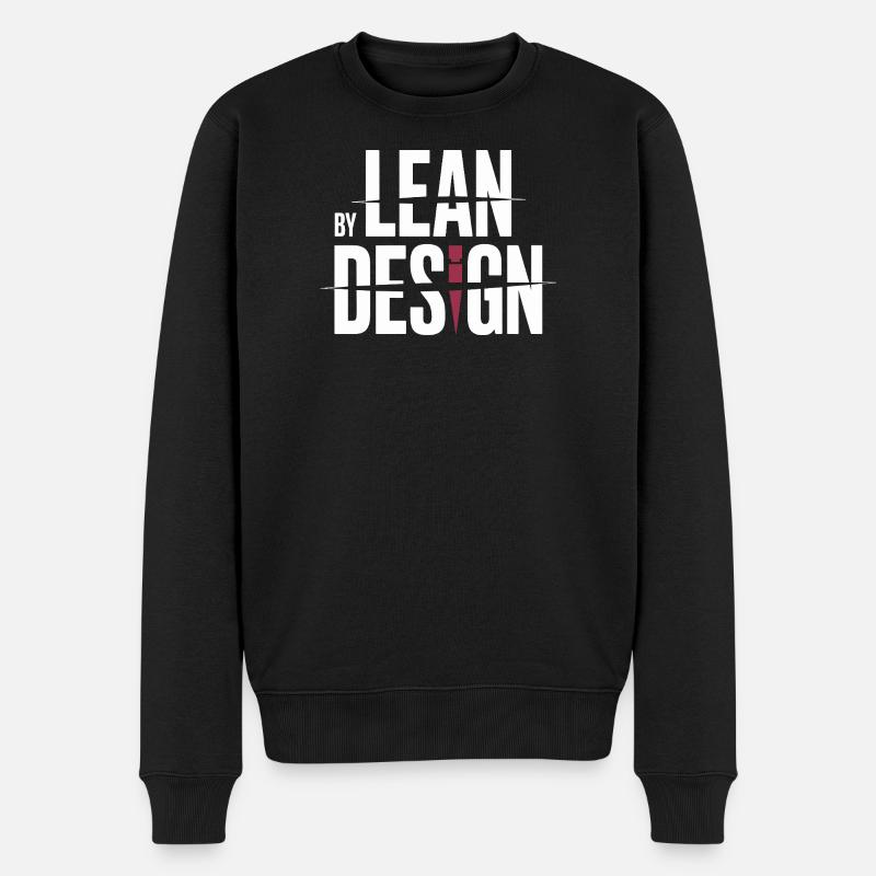 Schnittsaison Bei Reduziertem Kaloriendefizit - Männer Premium Bio Pullover - Schwarz