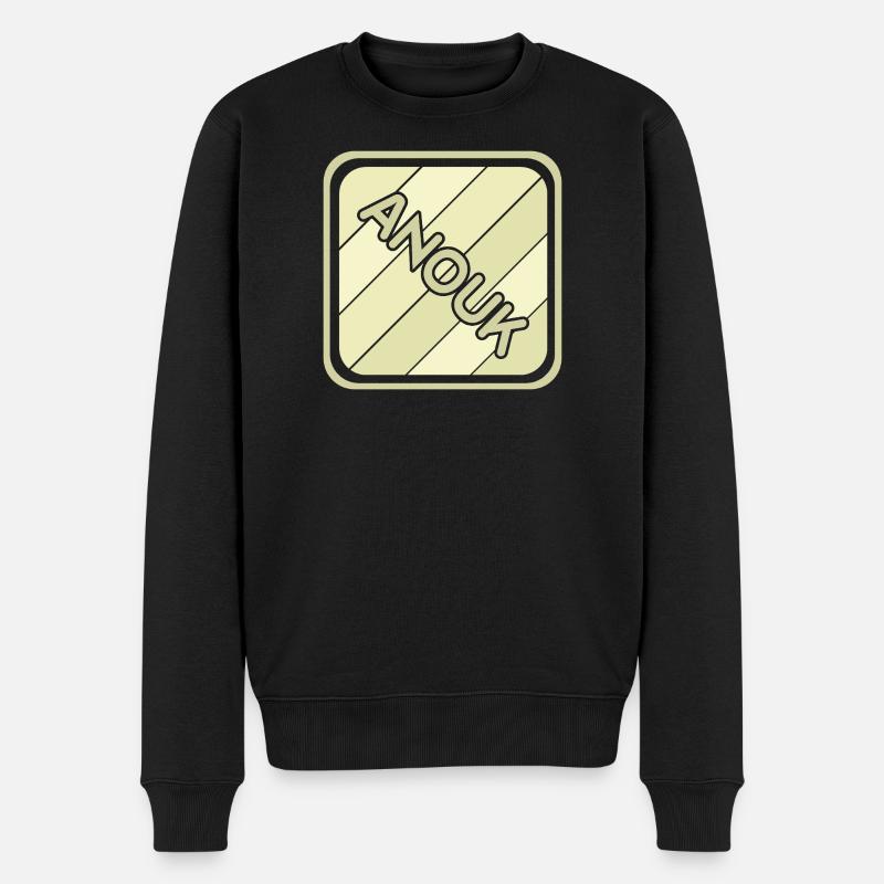 Anouk - Pull Premium bio Homme - noir