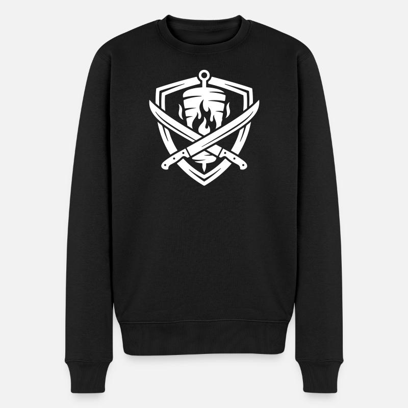 Döner Skewer Kebab - Pull Premium bio Homme - noir