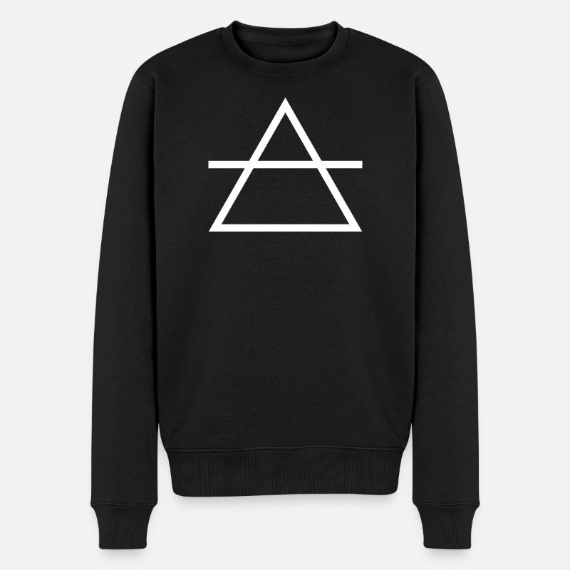Symbole d’Alchimie de l’Air - Pull Premium bio Homme - noir