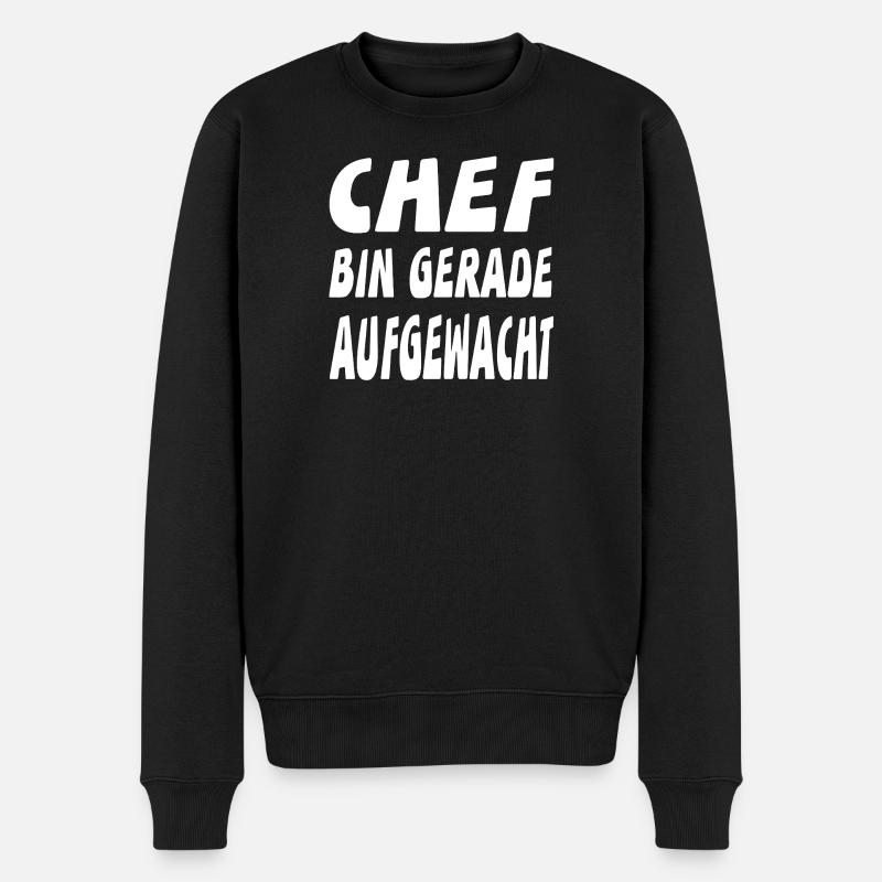 patron - Pull Premium bio Homme - noir