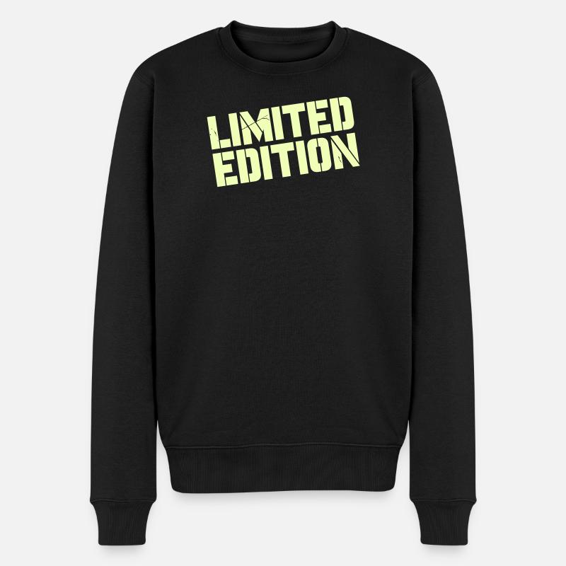 limited_edition - Pull Premium bio Homme - noir