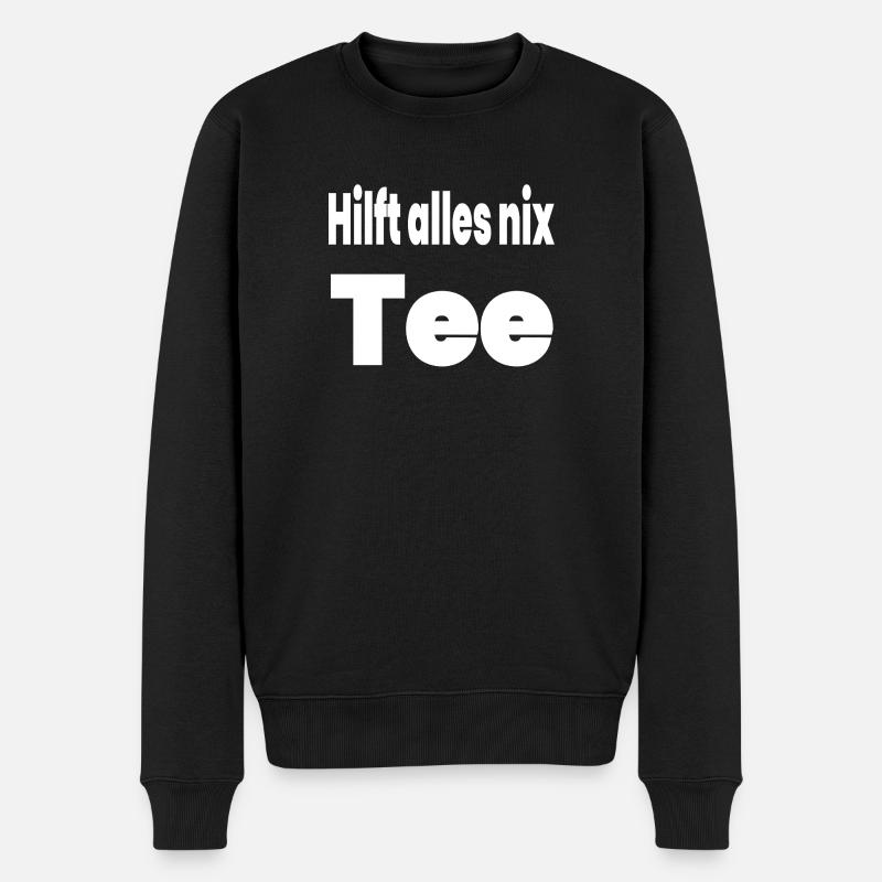 Thé - Pull Premium bio Homme - noir